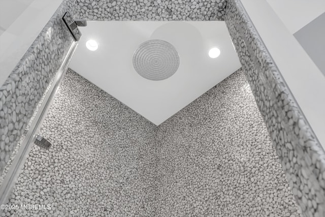5 Champlain Ct, Lakewood, NJ 08701 - bathroom view of a tile shower