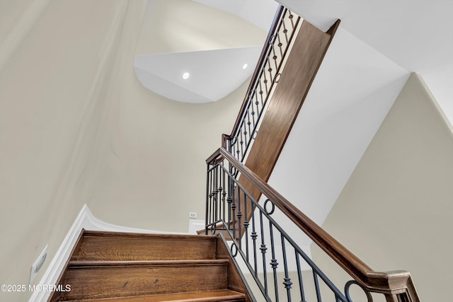 5 Champlain Ct, Lakewood, NJ 08701 - staircase with recessed lighting
