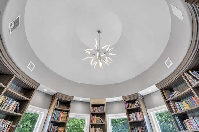 5 Champlain Ct, Lakewood, NJ 08701 - office view of recessed lighting and a chandelier