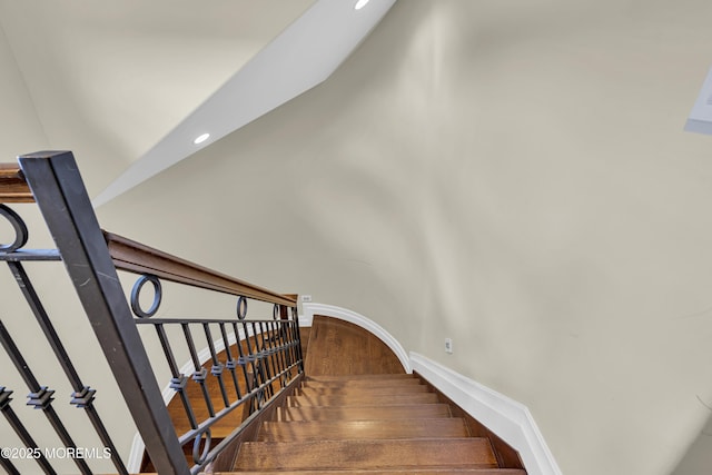 5 Champlain Ct, Lakewood, NJ 08701 - stairway with recessed lighting