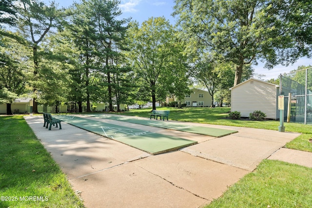 33 Honeysuckle Ln Unit 194, Red Bank, NJ 07701 - view of community with shuffleboard