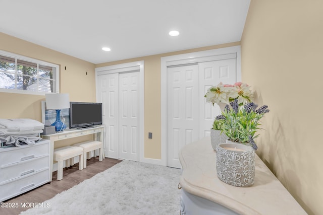 200 Ceylon Ave, Seaside Heights, NJ 08751 - office area with recessed lighting and baseboards