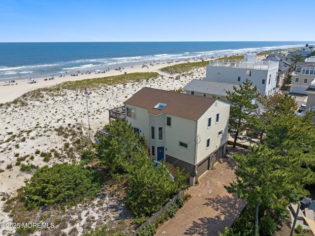 208 E 20th St, Long Beach Twp, NJ 08008 - aerial view of waterfront with a beach