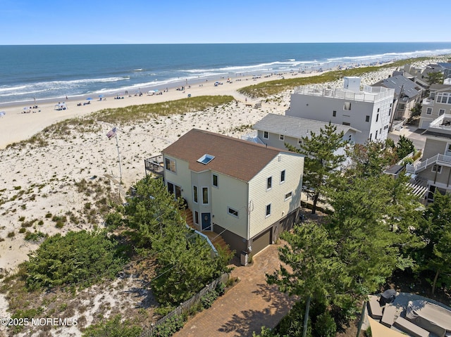 208 E 20th St, Long Beach Twp, NJ 08008 - bird's eye view of waterfront with a beach