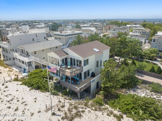 208 E 20th St, Long Beach Twp, NJ 08008 - aerial view of residential area