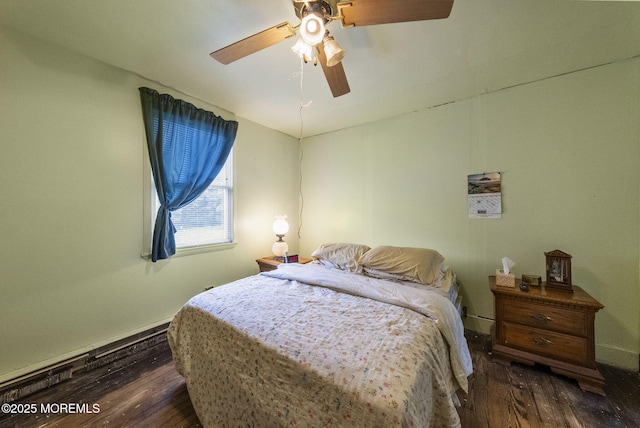 17 Wood Ave, Englishtown, NJ 07726 - bedroom with hardwood / wood-style floors and ceiling fan