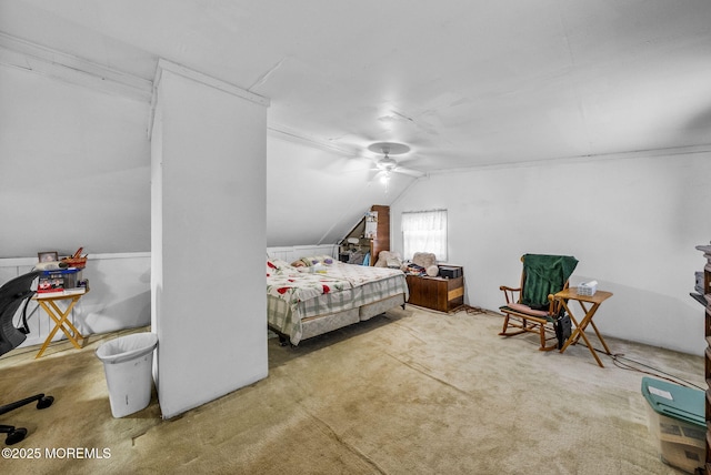 17 Wood Ave, Englishtown, NJ 07726 - bedroom with carpet flooring and lofted ceiling