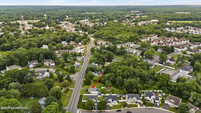 17 Wood Ave, Englishtown, NJ 07726 - aerial view of property and surrounding area with nearby suburban area