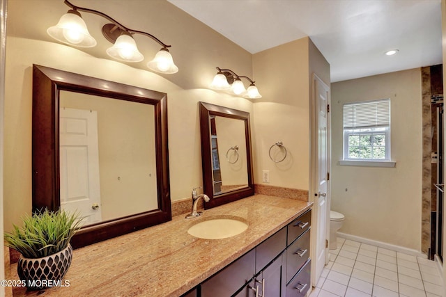 1041 Aumack Rd, Jackson, NJ 08527 - full bath with vanity and tile patterned floors