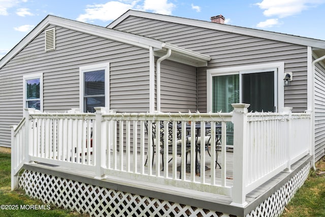 9 Maniwaki Ct, Toms River, NJ 08757 - view of wooden deck