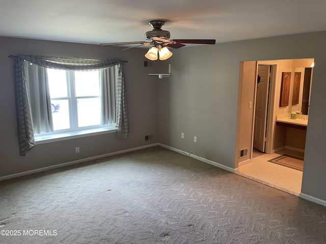 14 Weston Ct, Marlboro, NJ 07746 - carpeted empty room featuring a ceiling fan and baseboards