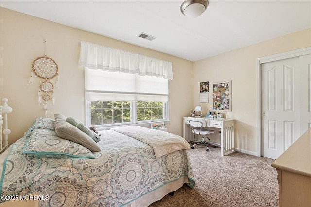 140 Palisade Dr, Freehold, NJ 07728 - bedroom featuring carpet flooring, a closet, and a desk