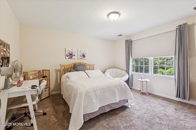 140 Palisade Dr, Freehold, NJ 07728 - carpeted bedroom featuring baseboards and a desk