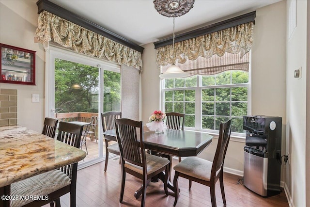 259 Chickadee Ct Unit 1000, Freehold, NJ 07728 - dining room featuring hardwood / wood-style floors