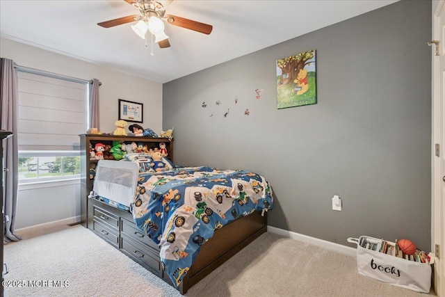 259 Chickadee Ct Unit 1000, Freehold, NJ 07728 - carpeted bedroom with baseboards and a ceiling fan