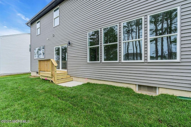 12 Outsail Ave, Barnegat, NJ 08005 - back of house with a lawn