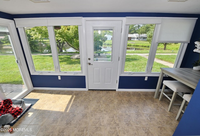 244D Jefferson Ct, Lakewood, NJ 08701 - doorway to outside featuring plenty of natural light