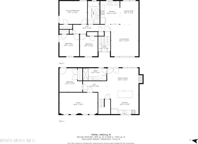 23 Island Dr, Brick, NJ 08724 - view of property floor plan