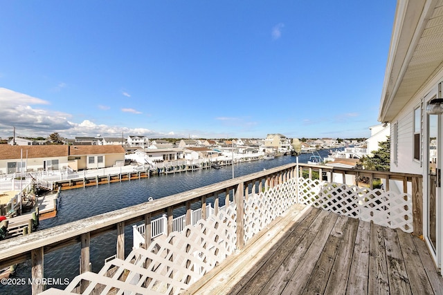 8 Mary Alice Rd, Beach Haven West, NJ 08050 - deck featuring a water view