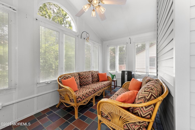 1887 Crimson Ct, Toms River, NJ 08755 - sunroom featuring lofted ceiling