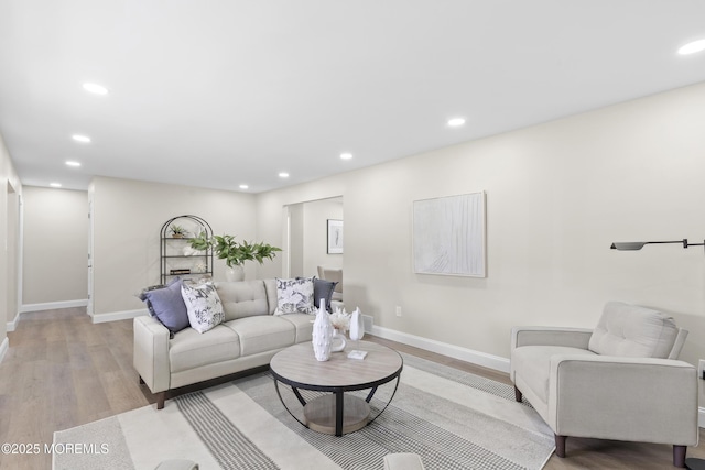 13 Pinehurst Dr, Little Egg Harbor, NJ 08087 - living area featuring recessed lighting and light wood-style flooring