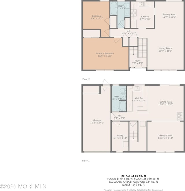 24 Roosevelt Dr, Brick, NJ 08724 - view of room layout