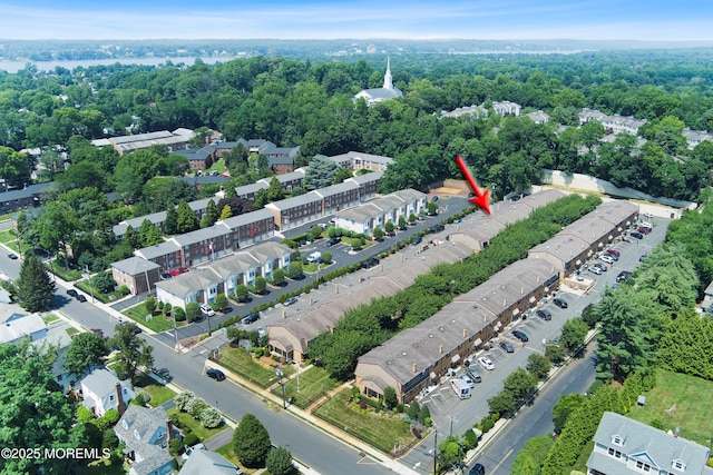 301 Spring St Unit 19, Red Bank, NJ 07701 - aerial view of property and surrounding area