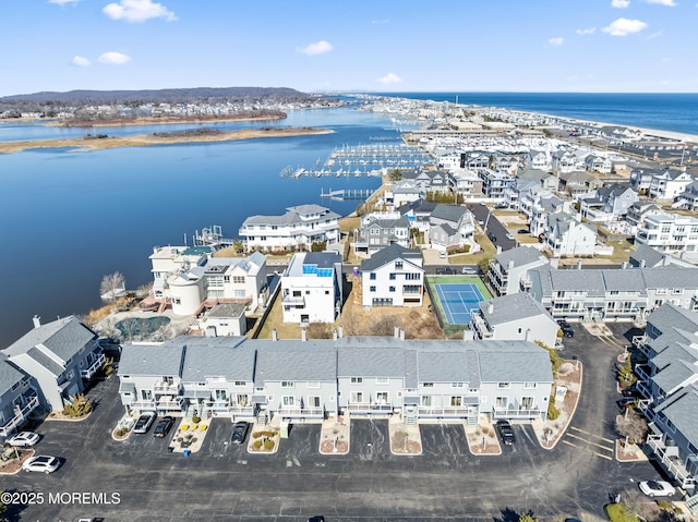 5 Island View Way Unit 57, Sea Bright, NJ 07760 - aerial view of property's location featuring a nearby body of water