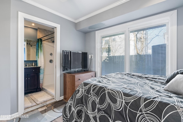 5 Island View Way Unit 57, Sea Bright, NJ 07760 - bedroom with crown molding