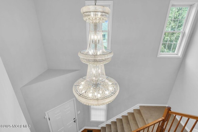 76 Deepwater Cir, Manalapan, NJ 07726 - detailed view of a chandelier