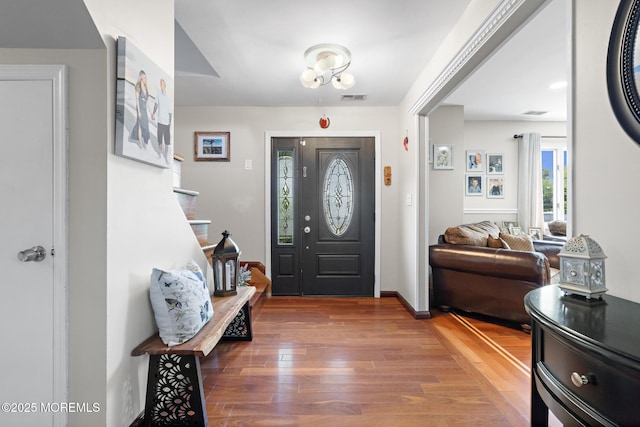 16 8th Ave, Monroe, NJ 08831 - entryway with wood finished floors and baseboards