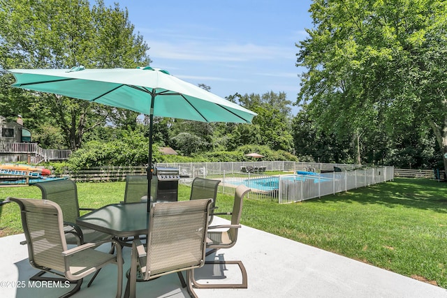 180 Grand Ave, Atlantic Highlands, NJ 07716 - view of patio / terrace featuring outdoor dining area and view of scattered trees