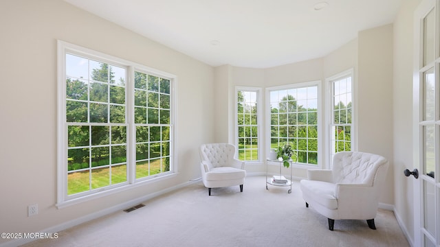 18 Sage St, Holmdel, NJ 07733 - sitting room featuring plenty of natural light and carpet floors