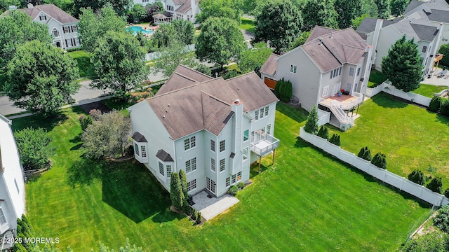 18 Sage St, Holmdel, NJ 07733 - aerial perspective of suburban area