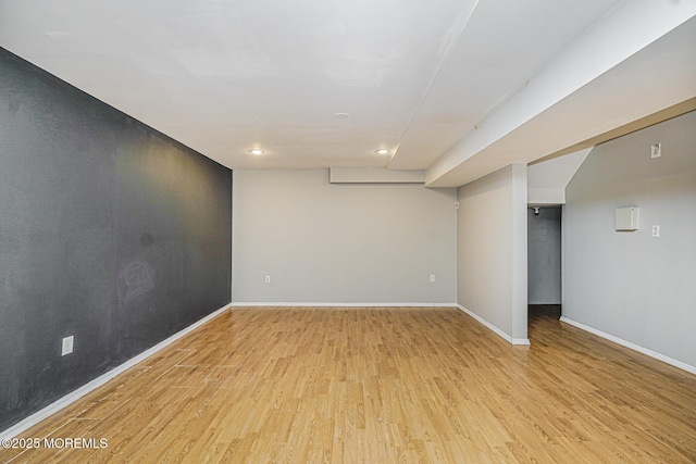9 Mioduski Ct, Parlin, NJ 08859 - empty room with light wood-style floors and recessed lighting