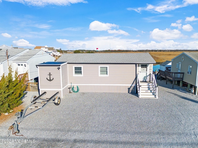 401 Kingfisher Rd, Tuckerton, NJ 08087 - rear view of property with a residential view