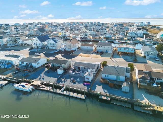 401 Kingfisher Rd, Tuckerton, NJ 08087 - aerial perspective of suburban area with a large body of water
