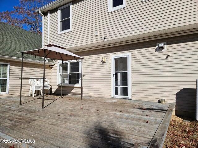 19 Sunrise Blvd, Forked River, NJ 08731 - view of wooden deck