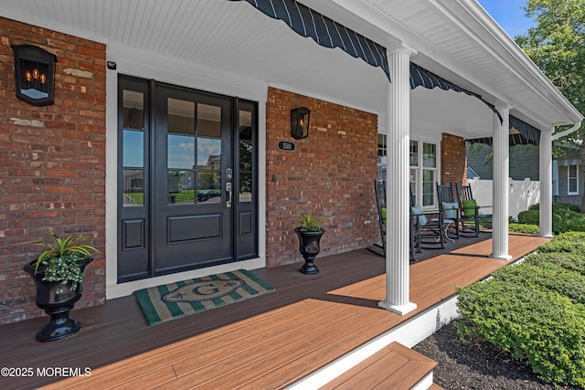 1510 Bel Aire Ct E, Point Pleasant, NJ 08742 - view of wooden porch