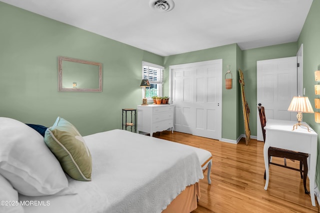 1510 Bel Aire Ct E, Point Pleasant, NJ 08742 - bedroom with wood finished floors and a closet