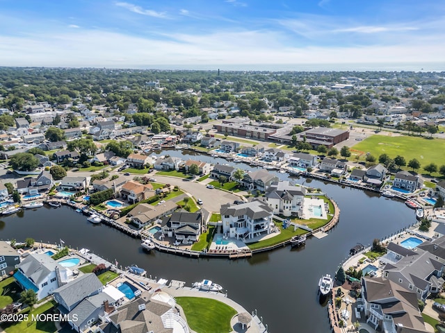 1510 Bel Aire Ct E, Point Pleasant, NJ 08742 - aerial view of residential area with a large body of water
