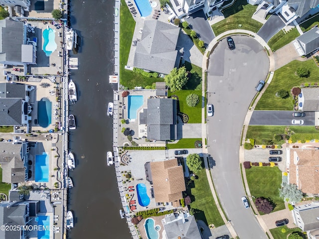 1510 Bel Aire Ct E, Point Pleasant, NJ 08742 - aerial overview of property's location featuring a large body of water