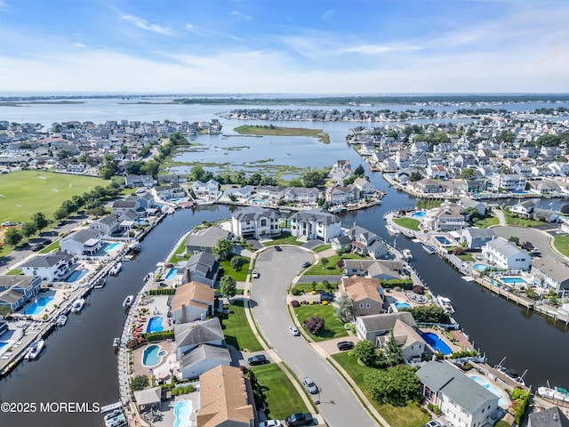 1510 Bel Aire Ct E, Point Pleasant, NJ 08742 - aerial overview of property's location with nearby suburban area and a nearby body of water