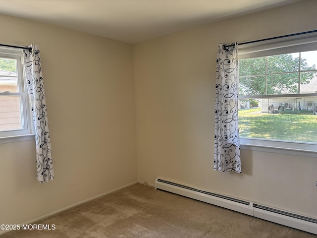 458 Jamaica Blvd, Toms River, NJ 08757 - carpeted spare room featuring baseboard heating and baseboards