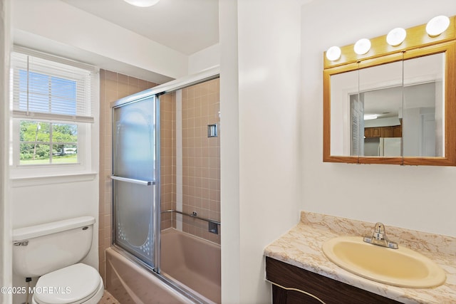 10 Haven Dr Unit B, Matawan, NJ 07747 - full bath with vanity and shower / bath combination with glass door