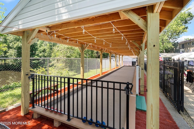 10 Haven Dr Unit B, Matawan, NJ 07747 - view of patio / terrace with a game area