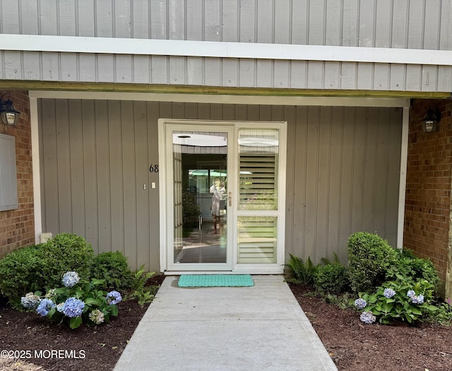 68 Linden Ct, Spring Lake Heights, NJ 07762 - view of exterior entry with brick siding