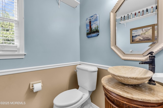 70 Desai Ct, Freehold, NJ 07728 - bathroom with toilet and vanity
