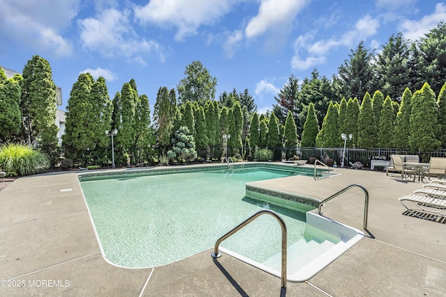 70 Desai Ct, Freehold, NJ 07728 - view of swimming pool with a patio