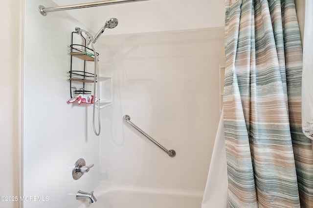 620 Pacific Ave, Beachwood, NJ 08722 - full bath featuring shower / bathtub combination with curtain